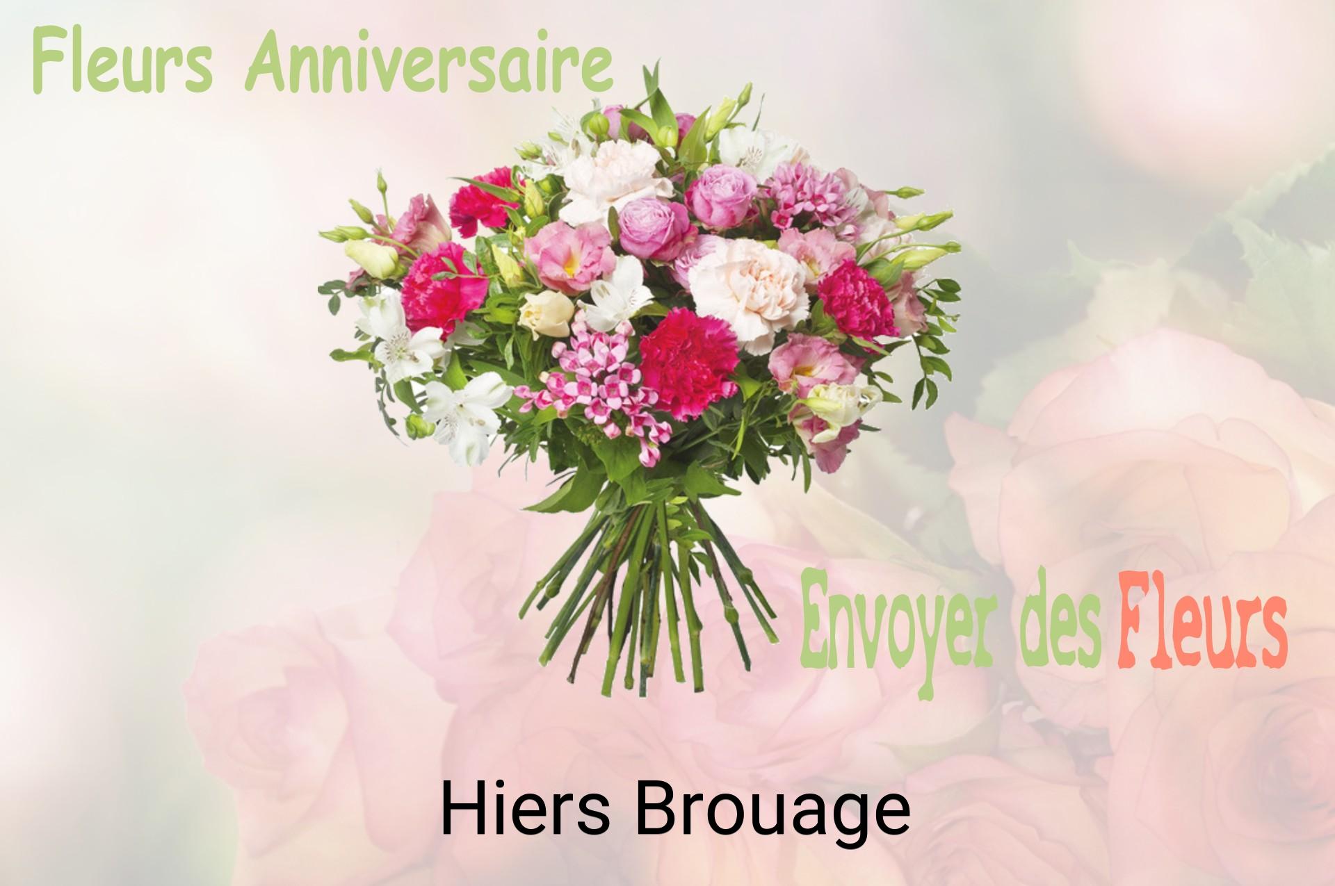 Bouquet de fleurs d’anniversaire livré à Hiers-Brouage